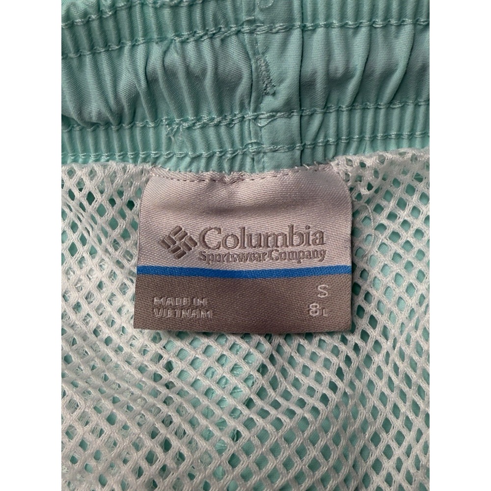 NWT Columbia PFG Mens Small Teal UPF 50‎ Omni Shade Water Shorts 8" Inseam - Picture 4 of 7